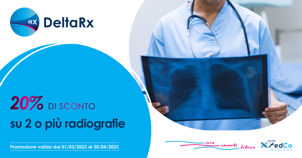 20% di sconto su 2 o più radiografie