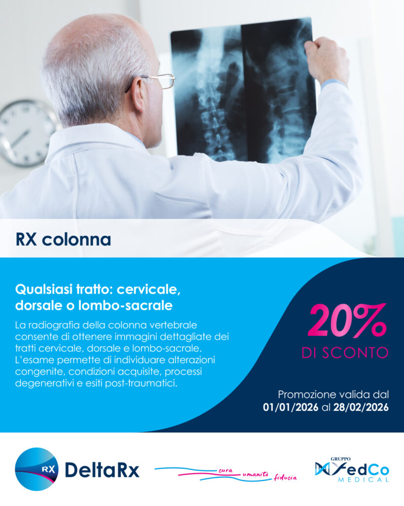 Radiografia della colonna