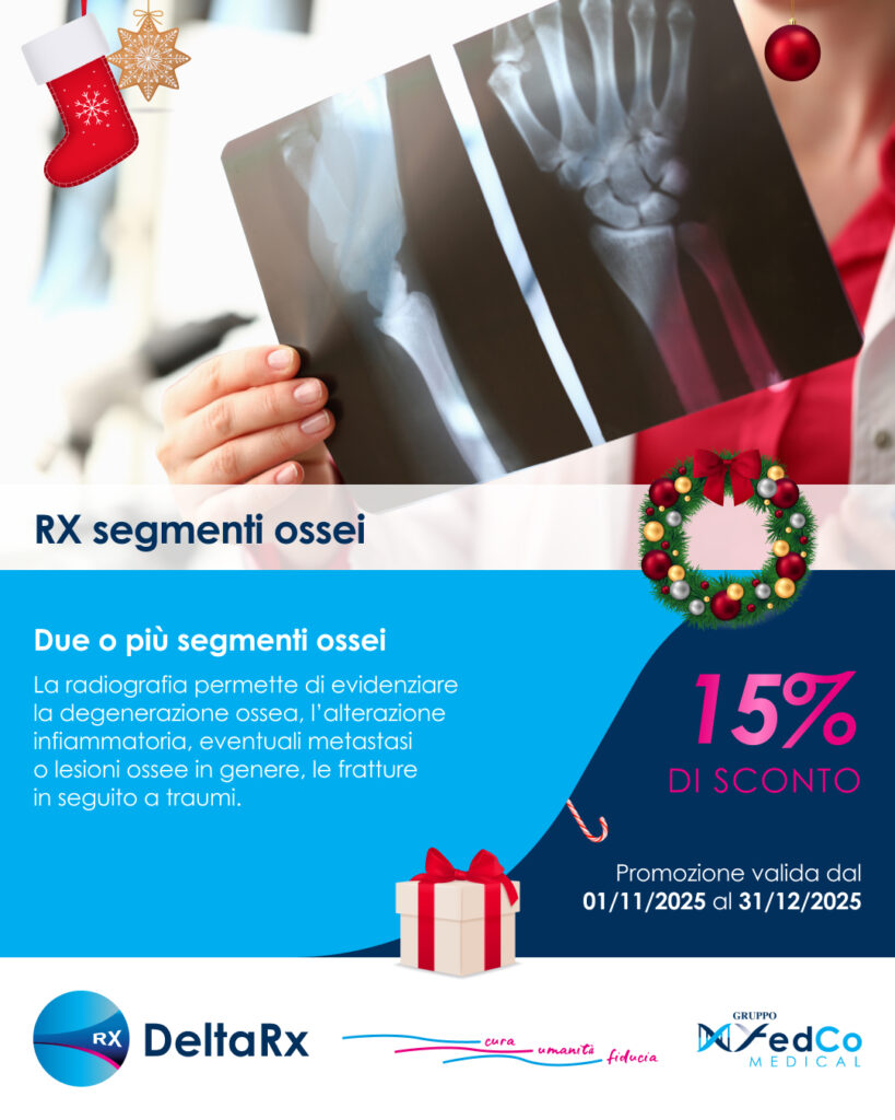 Promo Radiografie con 2 o più segmenti ossei