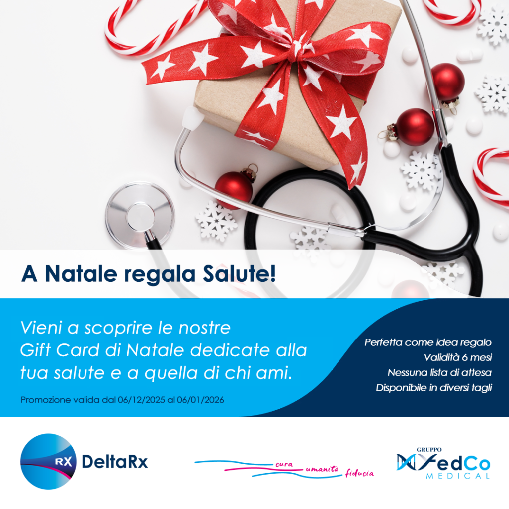 A Natale, il benessere è il dono più prezioso - scopri le Gift Card Delta RX